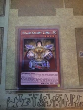 YUGIOH NOBLE KNIGHT BORZ NKRT-EN009 PLATINUM LIMITED ED NM