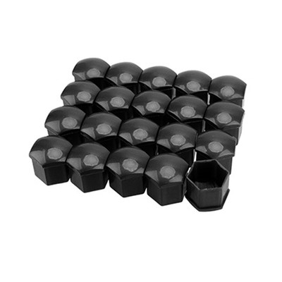 20PCS Car Wheel Hub Nut Protective Cover Dustproof Decor Snap In ABS Plastic