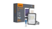5904405541180 NaśWietlacz Solarny Lampa 9X LED 20W 600Lm 5000K IP65 Videx Czujni