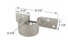 PGT2 -ZMAX Pipe grip tie, fenceBracket (box of 40)