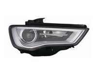 XENON-SCHEINWERFER Rechts FÜR Audi A3 2012-2016 Schwarz MIT LED