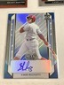 Simon Muzziotti AUTOGRAPH /35 Blue Rainbow 2021 Leaf Metal Draft AUTO Baseball 