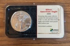 2005 American Silver Eagle Dollar Plastic Littleton Holder