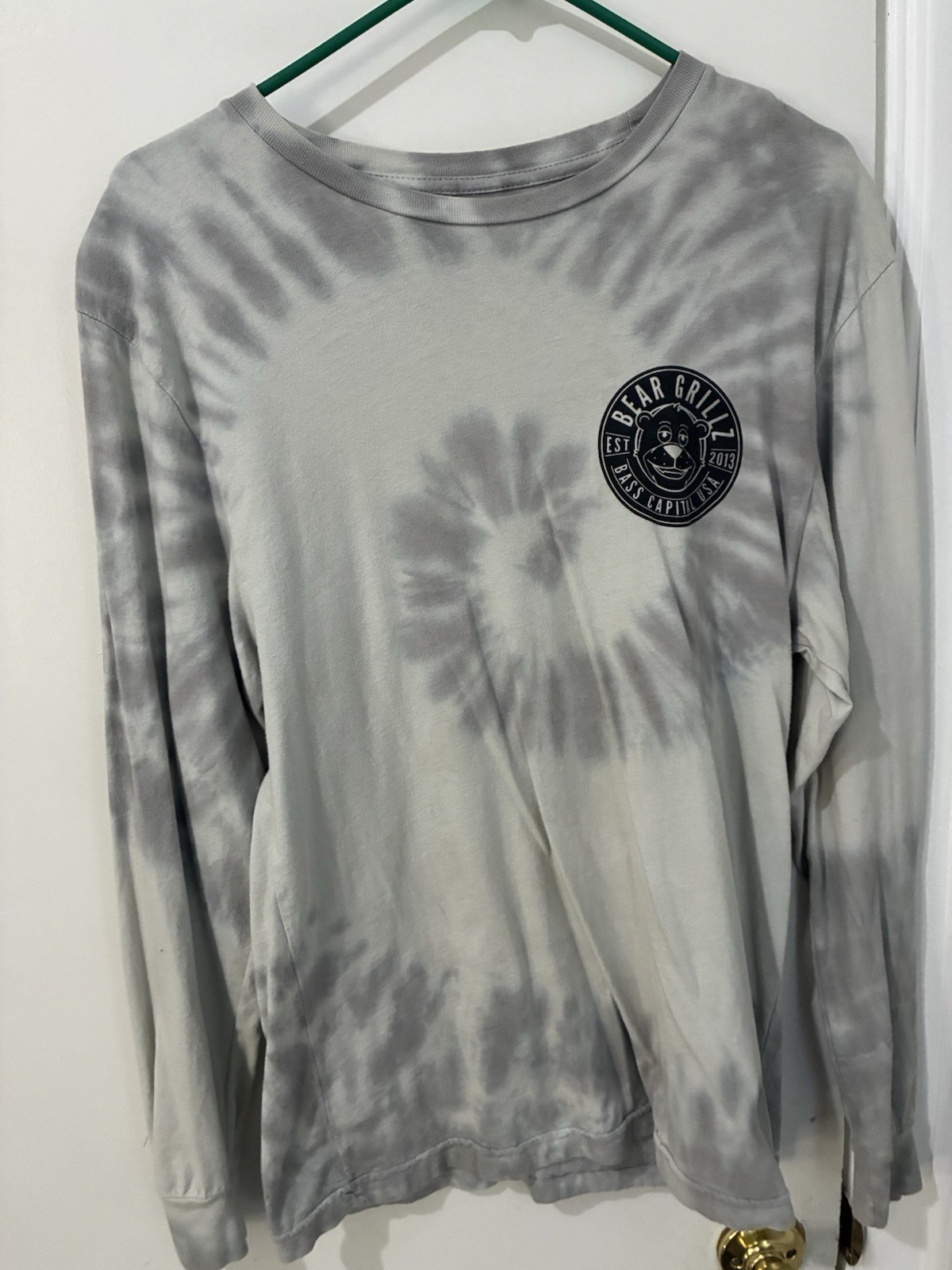 Tie Dye Grey Long Sleeve