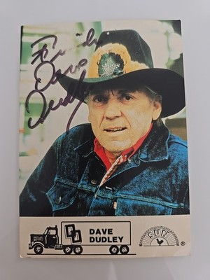 DAVE DUDLEY Autogramm Signiert Autograph Signed Original Autogrammkarte 