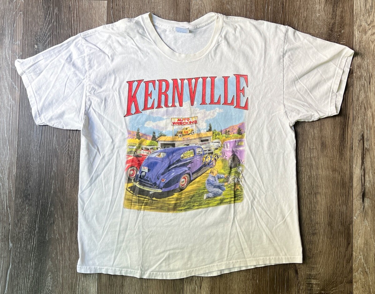 Vintage Kernville Rod Run White T Shirt 1990s 2000s Men XL | eBay