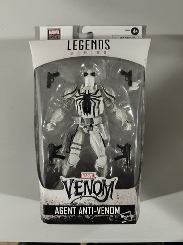 Agent Anti-Venom Marvel Legends Actionfigur Neu 80th Years Exclusive Weiß - Bild 1 von 6