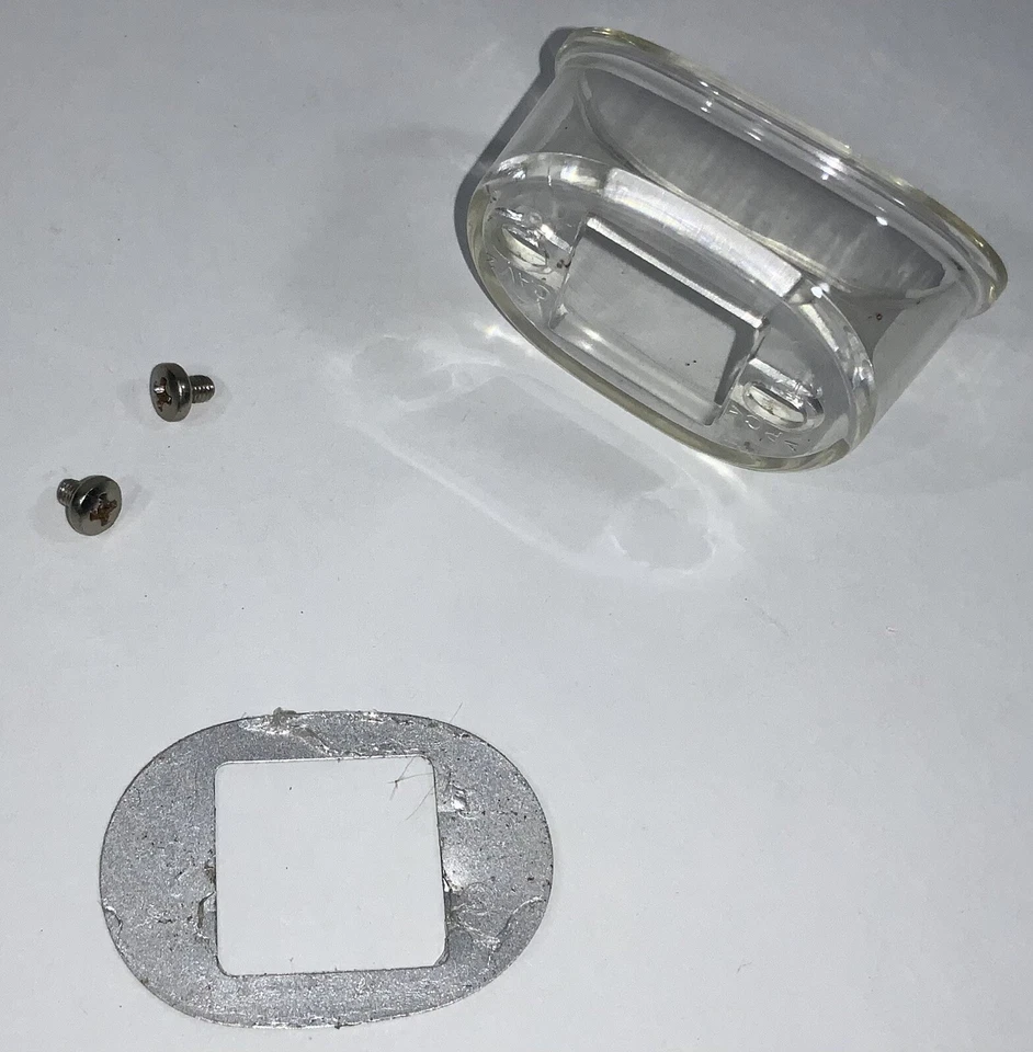 Apple Studio Display 17 inch ADC Monitor - USB Port Cover, Screws & Label Cover - Image 2 of 3