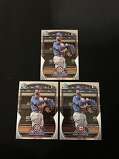 (3) 2023 Bowman Chrome #BCP-219 Adan Sanchez Chrome Prospects 1st Chicago Cubs