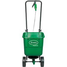 Plastic Garden Lawn Seed Spreader Fertiliser Wheels Outdoor Feed Weed Grass