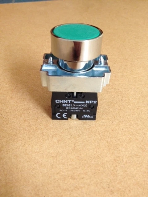 CHINT 22.5mm panel switch - NP2-BA/ push button switch with block and NO contact