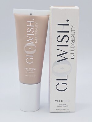 GloWish by Huda Beauty Multi Dew Skin Tint * Medium 05 * - 1.35 oz 