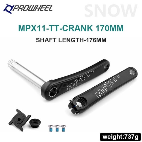Snow Bike Fatbike Crankset 176/192 Mm Crank Arm with Bottom Bracket - Picture 19 of 21