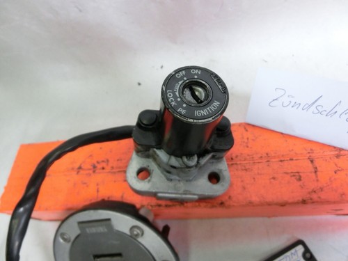 Yamaha TDM 850 4TX EZ99 (4) Schlosssatz Zünd Tank Sitzbank Schloss - Bild 2 von 8