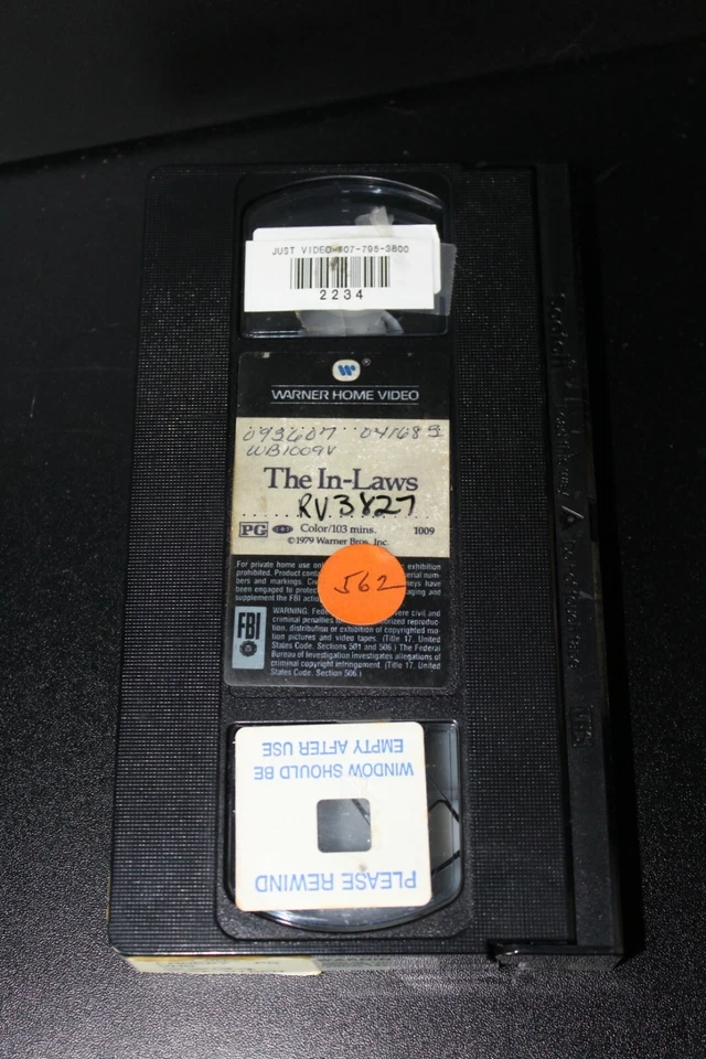 The In Laws VHS Video Cassette Tape Original Clamshell Case Ex Rental Peter Falk - Image 2 of 4