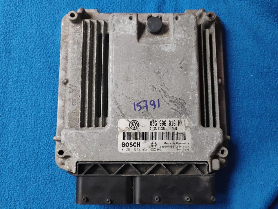 VW Touran 2.0 IMMO OFF/PLUG&PLAY 0281012251 03G906016HK IT-2 giorni lavorativi - Immagine 2 di 4