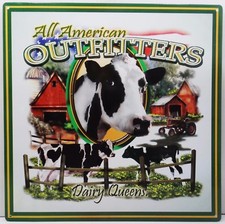 All American Outfitters Dairy Queens Cow Country Farming Metal Sign