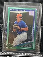 Brandon Sproat 2025 Donruss Clearly Rated Prospects (SP)  #119 - Mets