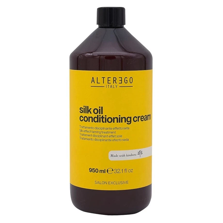 Crema Acondicionadora Aceite Seda Alter Ego Hecha con Amabilidad 950ml