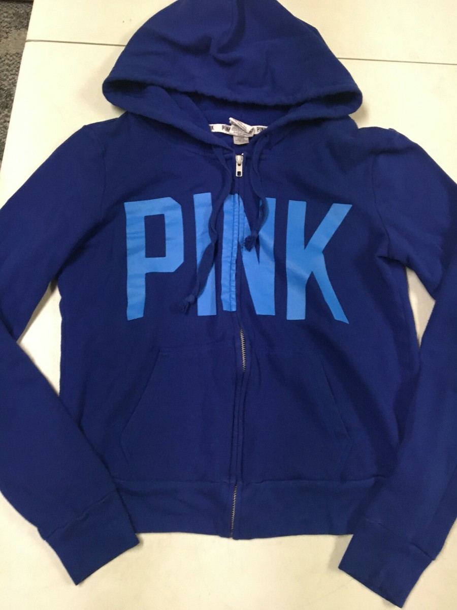 Royal Blue Victoria's Secret Hoodies VICTORIAS SECRET PINK