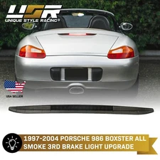 Smoke LED 3RD Third Brake Tail Stop Light For 97-04 Porsche Boxster 986 Roadster