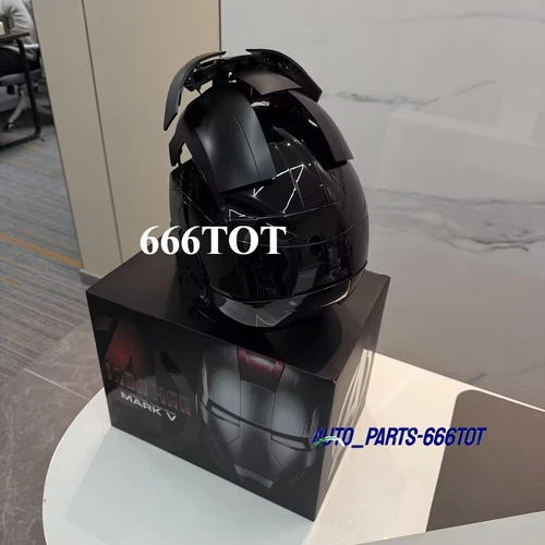 AUTOKING Iron Man MK5 1:1 Helm Tragbare Sprachsteuerung Maske Halloween Cosplay - Bild 4 von 20