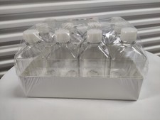 Nalgene Media Bottle 1000 ml PET, Graduated, Square, Sterile 12 Pack, 08/2026