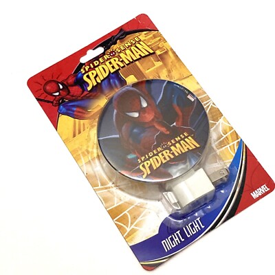 Vintage Collectible 2010 SPIDERMAN NIGHT LIGHT BY Marvel Spider Sense