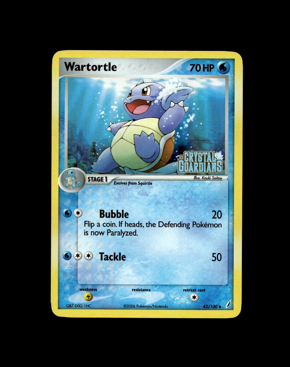 Pokémon TCG EX Crystal Guardians Holo Rare English Individual