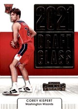 2021-22 Panini Contenders - 2021 Draft Class Contenders #15 Corey Kispert (RC)