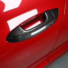 FUEISOF Scheinwerfer Abdeckung Für Kia Stinger 2018-2024 - ABS Kunststoff Blende