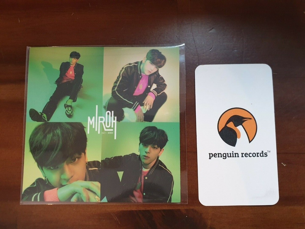 STRAY KIDS - CLE 1 : MIROH MINI ALBUM WOOJIN 4CUT PHOTO STICKER | eBay