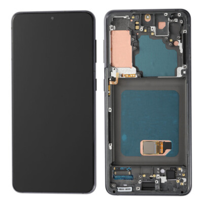OLED For Samsung Galaxy S21 5G G991 LCD Touch Screen Digitizer Replacement Frame