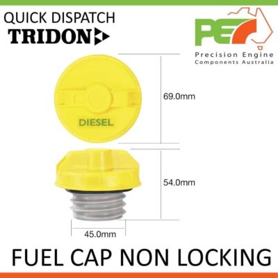TRIDON Fuel Cap Non Locking To Suit Toyota Dyna 8500 XZU410 - XZU430 5.3L JO5C