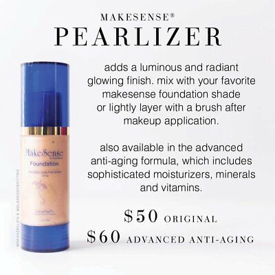 21 Ny Sale New Pearlizer Advanced Anti Aging Makesense Foundation Senegence Ebay