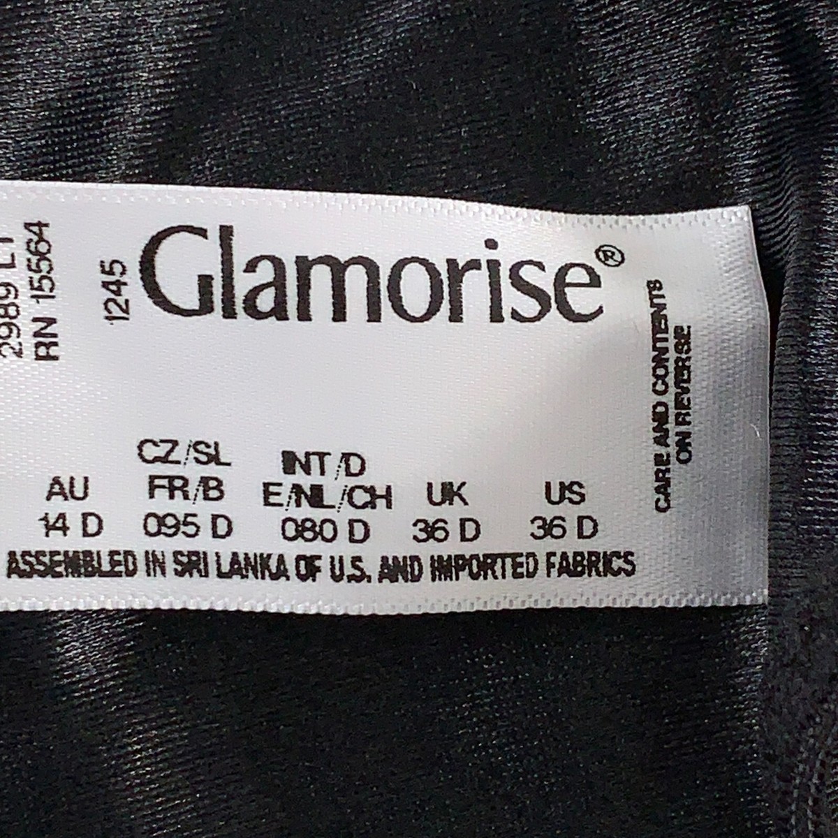 Glamorise Women's 36D Centennial Leopard WonderWire Front