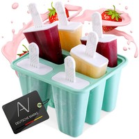 Avana Eisformen Aus Silikon 6 StüCk Eis Am Stiel Wassereis Eiscreme Formen
