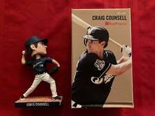 2011 Craig Counsell bobblehead doll / NIB /  Milwaukee Brewers / Miller Park