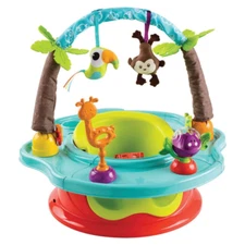 Deluxe Superseat®, Wild Safari, Fun Baby Seat for Sitting Up, Playtime, and Meal