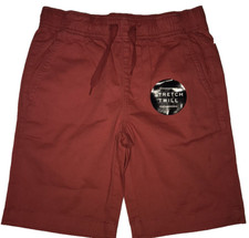 Aeropostale Boys Size 8 Poppy Red Pull On Shorts New