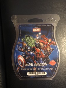 Download Scentsy Licensed Wax Bars Marvel Nine Realms New Ebay