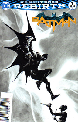 BATMAN (2016) #1 Jae Lee SKETCH Cover - DC Universe Rebirth - DYNAMIC FORCES