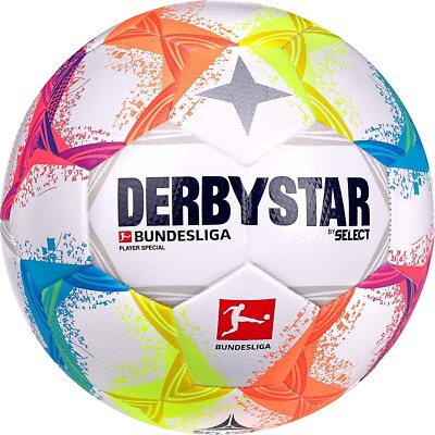 Derbystar Bundesliga Player Special v22 Ball 1342500022, Unisex Footballs, White