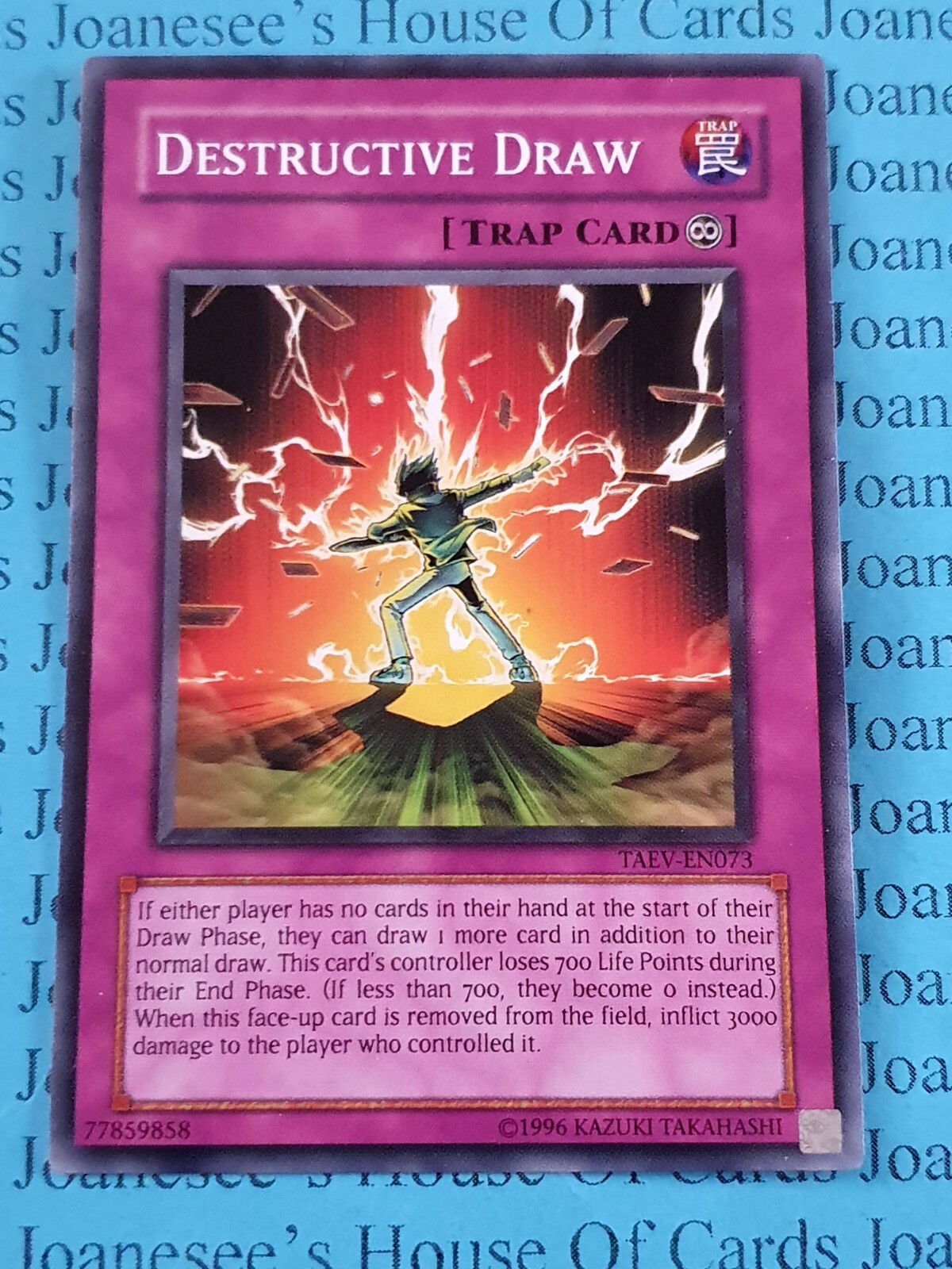Destructive Draw TAEV-EN073 Common Yu-Gi-Oh Card (U)