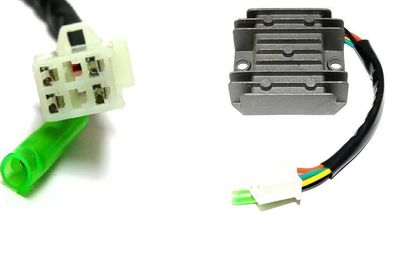 Regler Lichtmaschine 4-POLIG - 139QMB, QMA BAOTIAN BT49QT-3 VOLTAGE REGULATOR