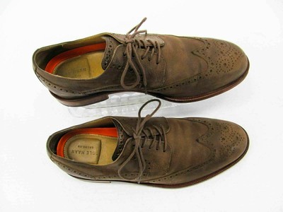 Cole Haan Carter Saddle Oxford Men\'s Size 9 M Wingtip Derby Shoes Black Brown $_12.JPG?set_id=880000500F main image 4