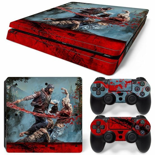PS4 Slim Playstation 4 Console Skin Decal Sticker Days ...