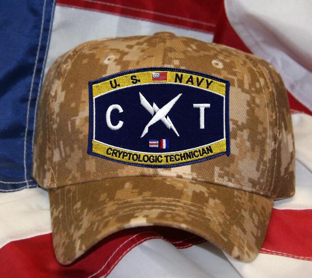 Henjoke Navy Cryptologic Technician CT Baseball Cap - Adjustable Dad Hat For Men & Women, 100% Polyester