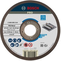 Bosch PRO Metal Trennscheibe 115 X 1,6 X 22,23 Mm - 2608600214