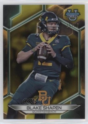 2023 Bowman U Yellow Refractor 25/75 Blake Shapen #71 15xj
